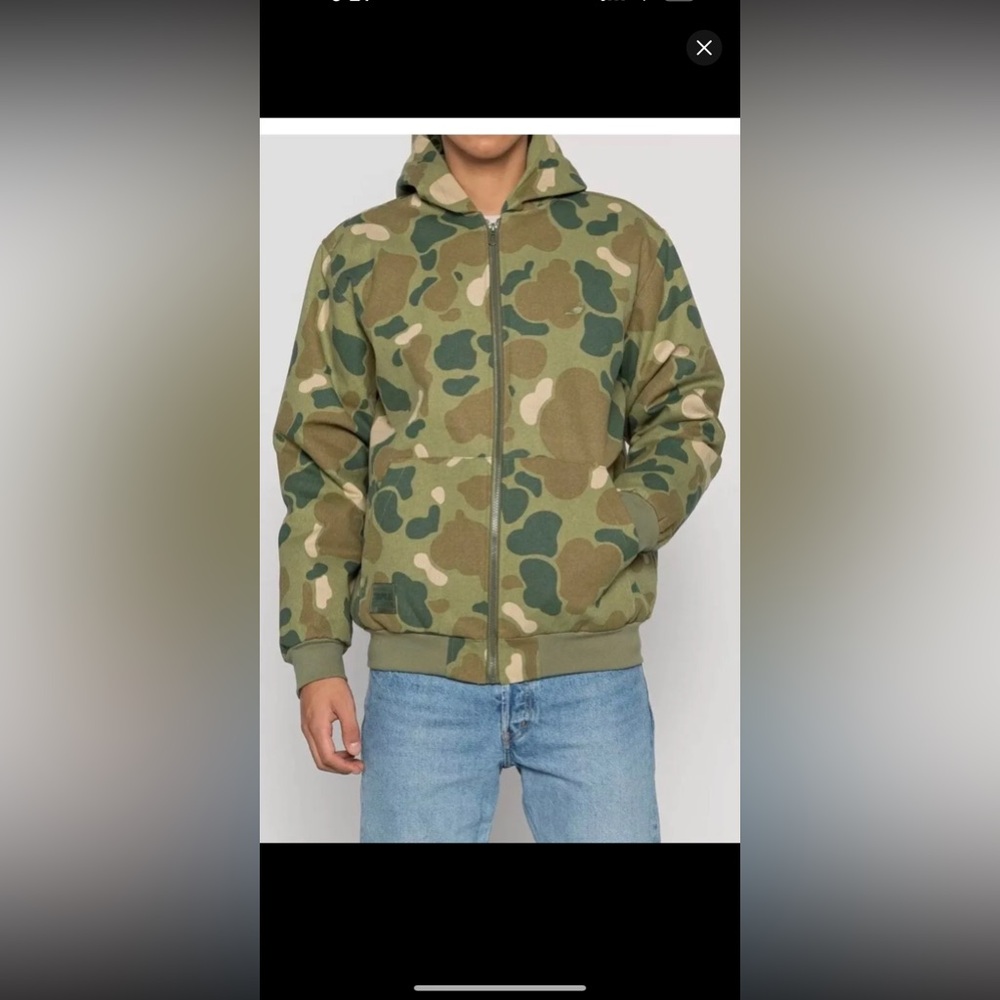Staple pigeon Dekalb Canvas Camo Jacket